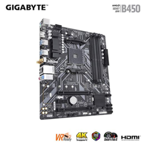 Gigabyte B450M DS3H WiFi MicroATX Motherboard Socket AM4 DDR4