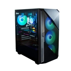 GALAX Revolution - 01 Mid Tower Gaming Case with 4 ARGB Fans (Black)