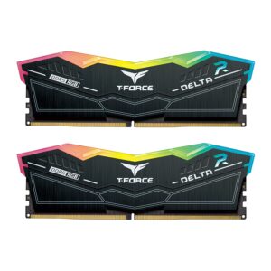 TEAMGROUP T-Force Delta RGB DDR5 Black 32GB Kit (16GBx2) 6000MHz